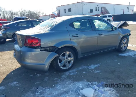 2012 Dodge Avenger Se from USA, damaged, VIN 1C3CDZAB2CN247070